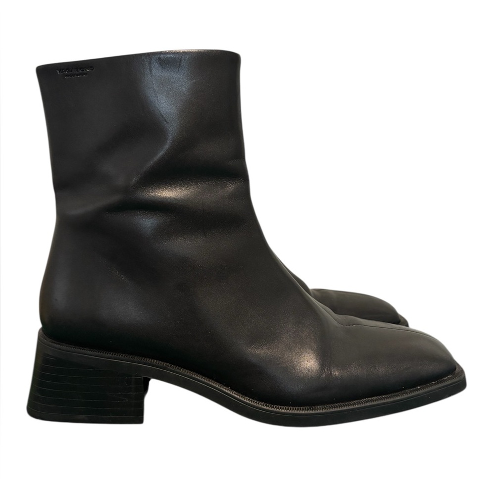 Vagabond Blanca Boot Black Leather Size 41 11